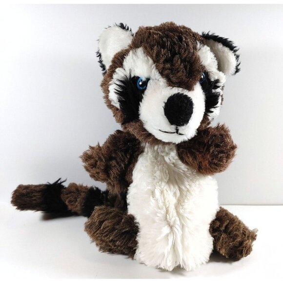 Mighty Star Vintage  Raccoon Puppet Plush 14" Stuffed Animal Hand Puppet - Picture 1 of 4